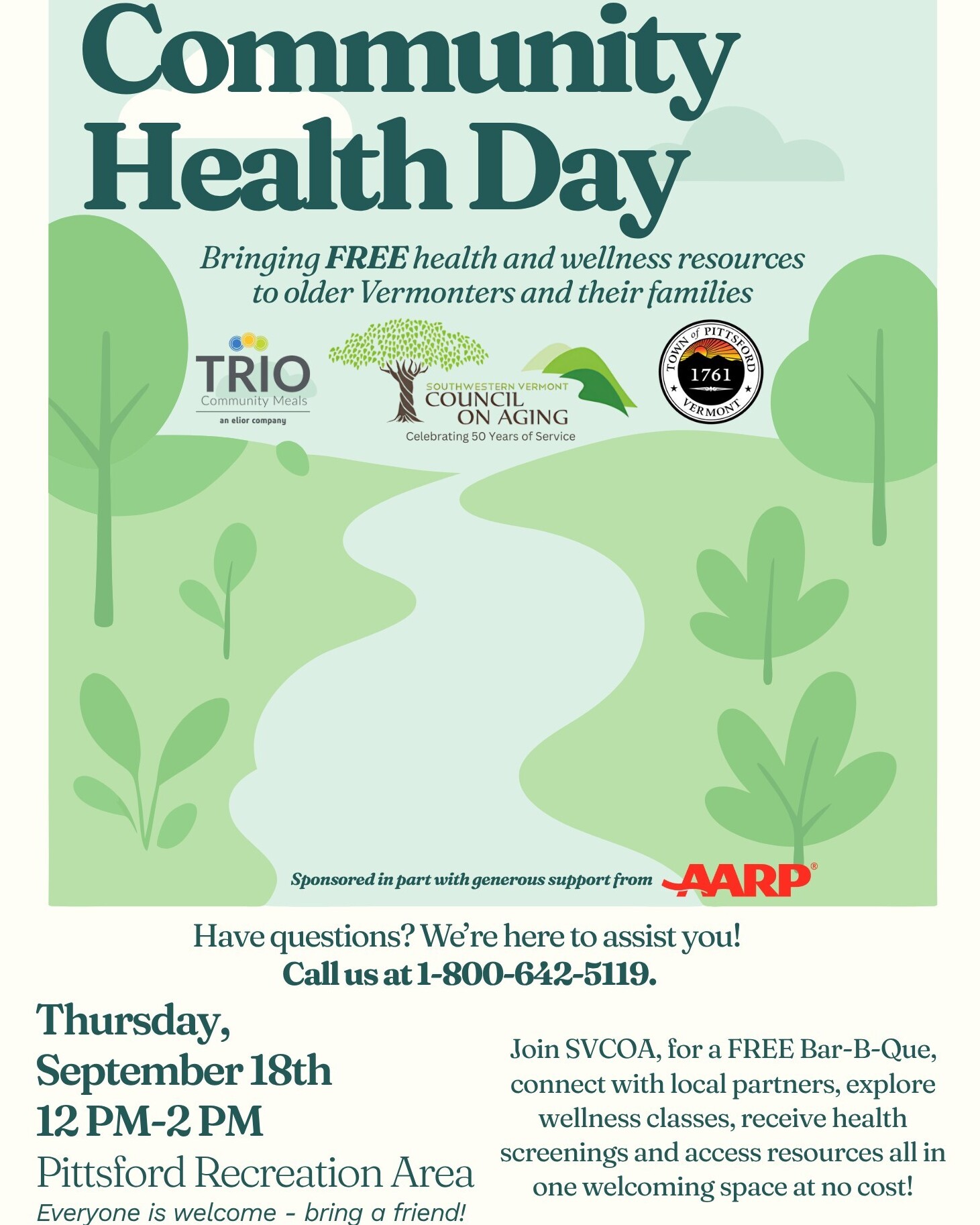 Community Health Days flyer